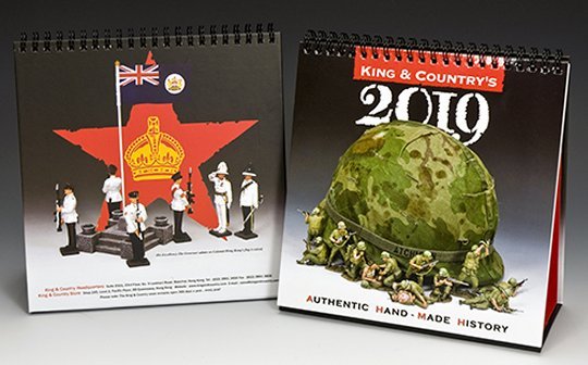 King & Country 2019 Desk Calendar